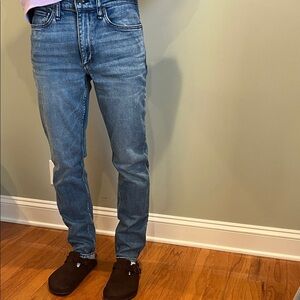 rag & bone Men's Classic Blue Slim Jeans